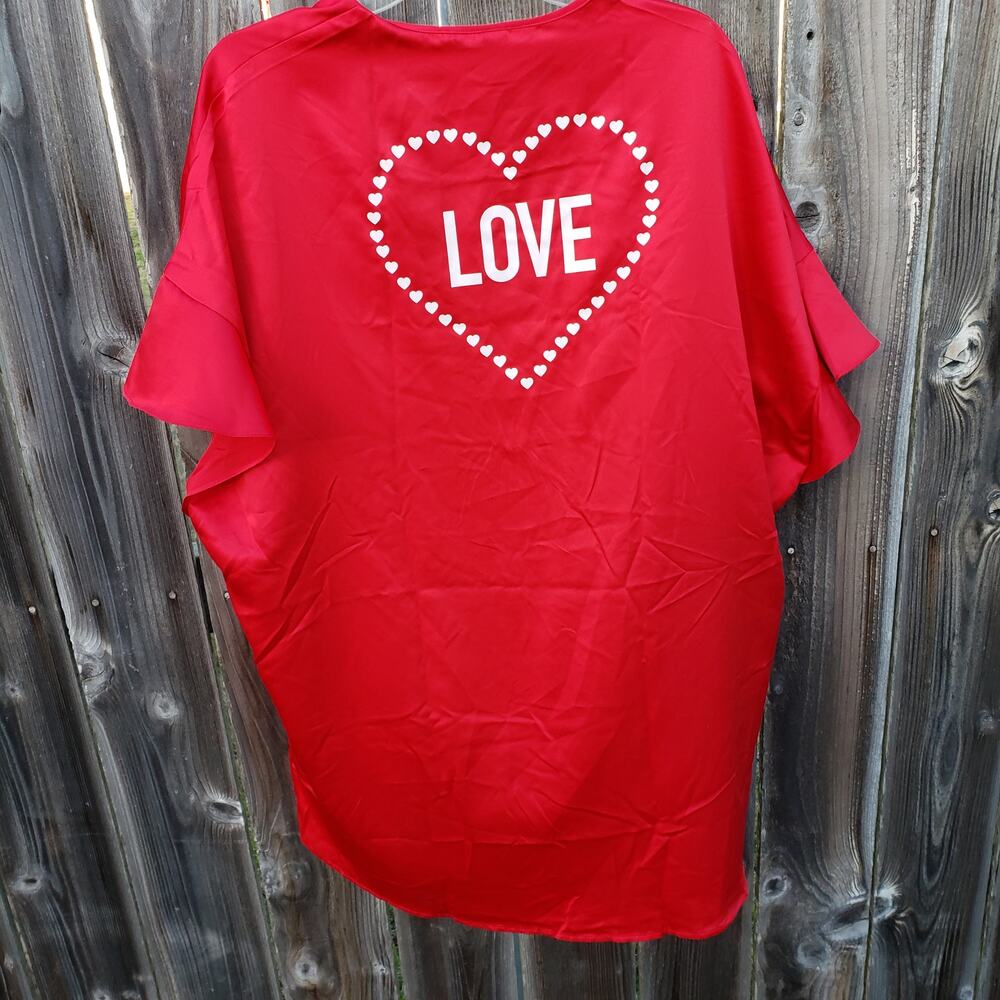 Victoria Secret Love Ruffles Satin Robe - Picture 5 of 6